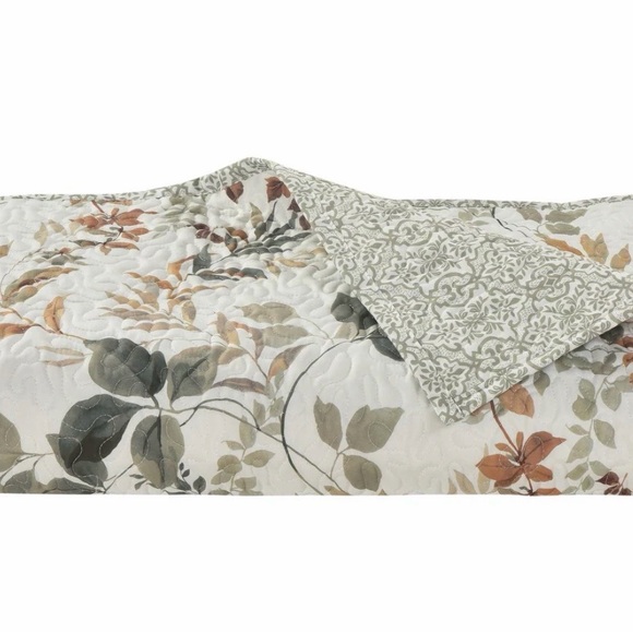 Royal Court Evergreen Quilt Set. - King NEWT - Picture 3 of 6